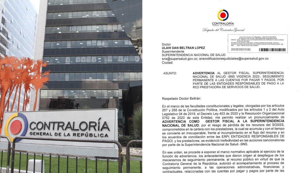 Informe de la Contraloría sobe inefectividad de la Superintendencia de Salud.