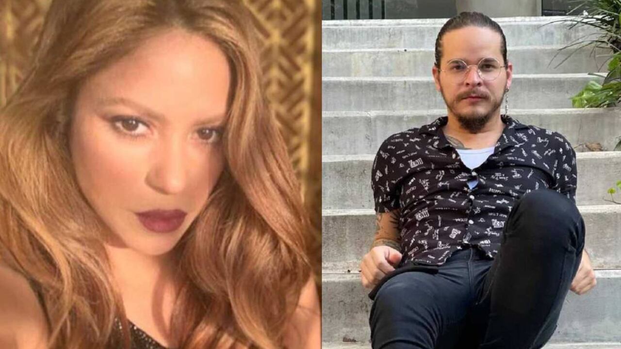 Shakira y el astrólogo Daniel Daza.