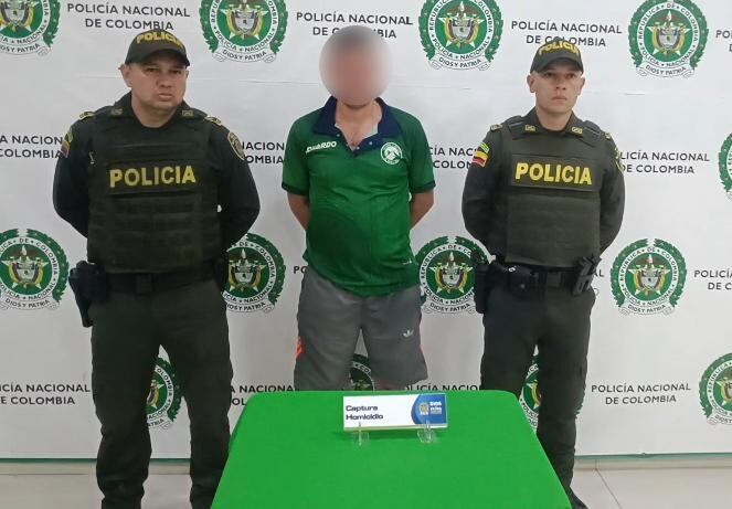 El capturado es un hombre de 37 años.