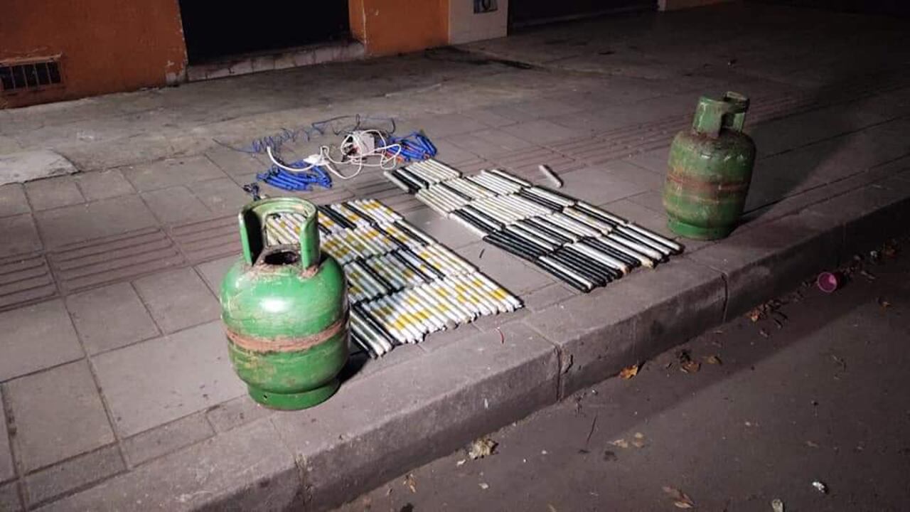 Autoridades frustran atentado contra una estación de Policía en Popayán.