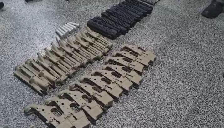 El arsenal bélico está avaluado en más de 60 millones de pesos.