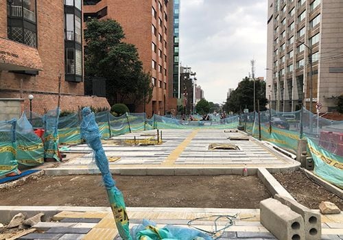 Obras en los andenes de las calles 73, 79B y 85