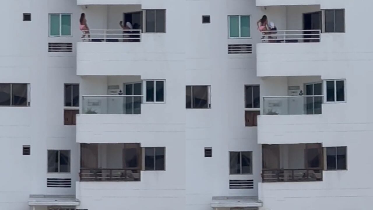 Mujer pudo caer de edificio en Cartagena por tomarse una foto.