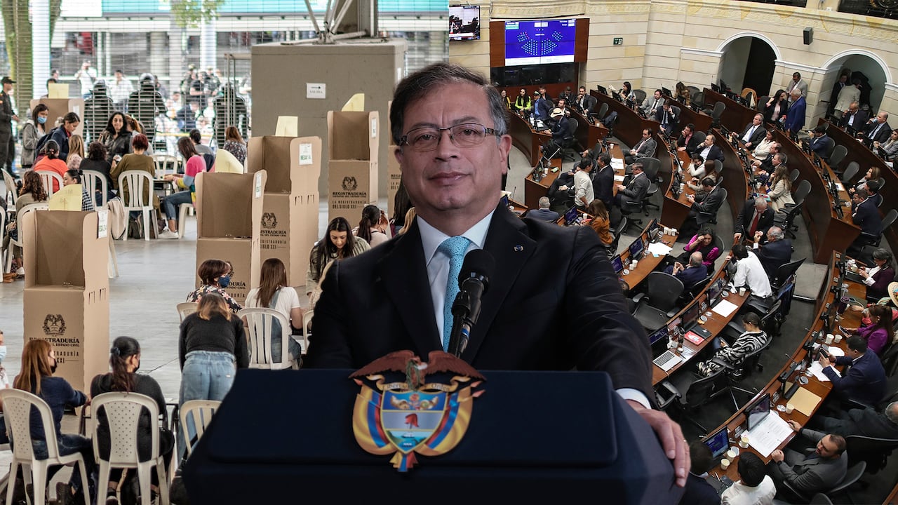 Gustavo Petro, plenaria del Senado votaciones