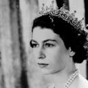 FILE - Britain's Queen Elizabeth II, then Princess Elizabeth, wears a silver gown with a diamond tiara and pearl necklace, in this Aug. 30, 1949 photo. (AP Photo, File)