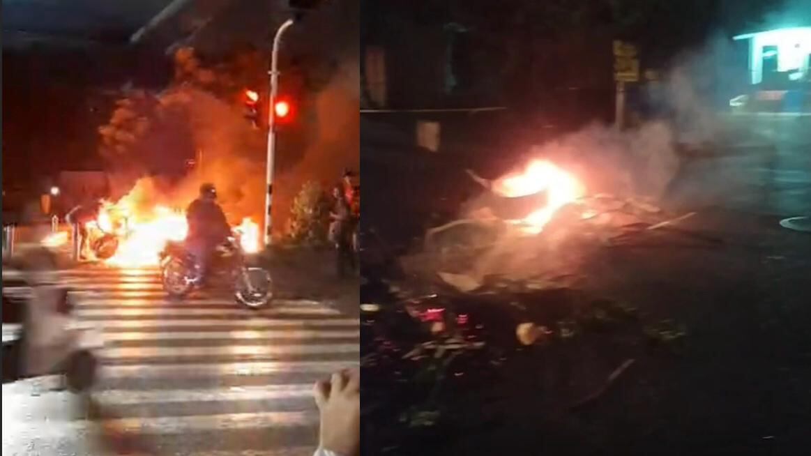 Bloqueos en Barranquilla y municipios del Atlántico.