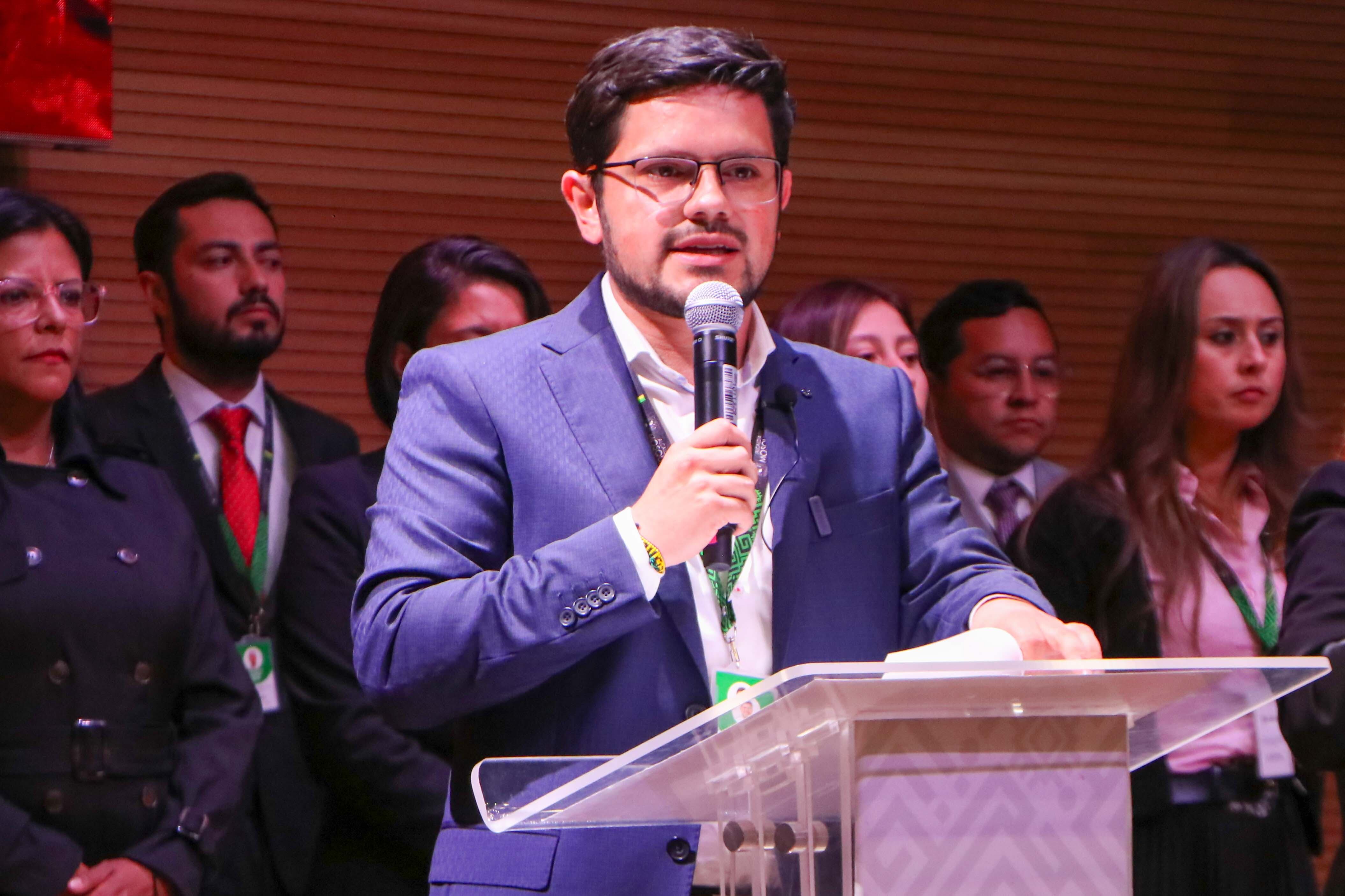 Alcalde de Mosquera, Nelson Parra,