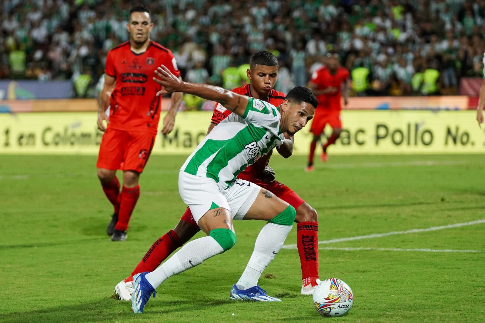 Atlético Nacional vs América se enfrentaron por la tercera fecha de los cuadrangulares finales de la Liga BetPlay