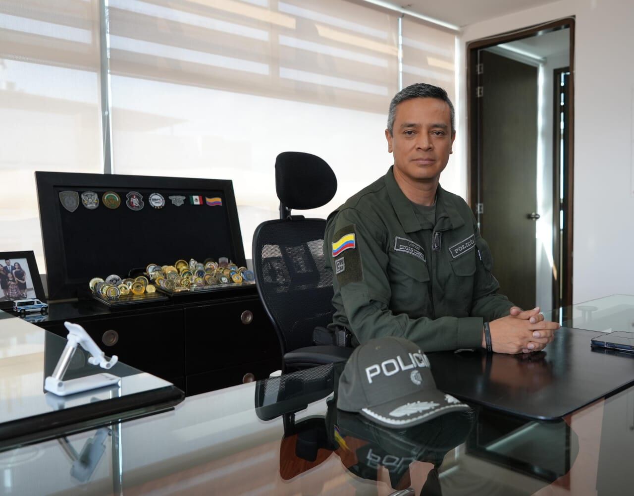 Edgar Correa, director Gaula, lideró el operativo contra alias Cucaracho.