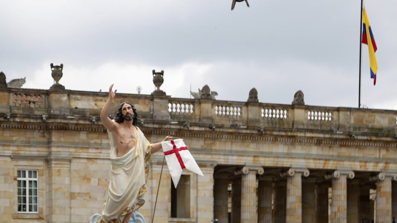 Foto referencial de Semana Santa en Bogotá.