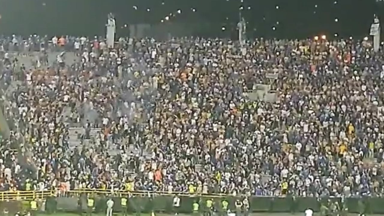 Otro suceso de violencia se vivió en un estadio del país