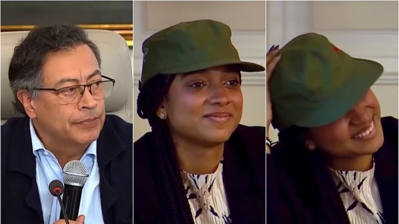 Así presentó al país el presidente Gustavo Petro a Juliana Guerrero.