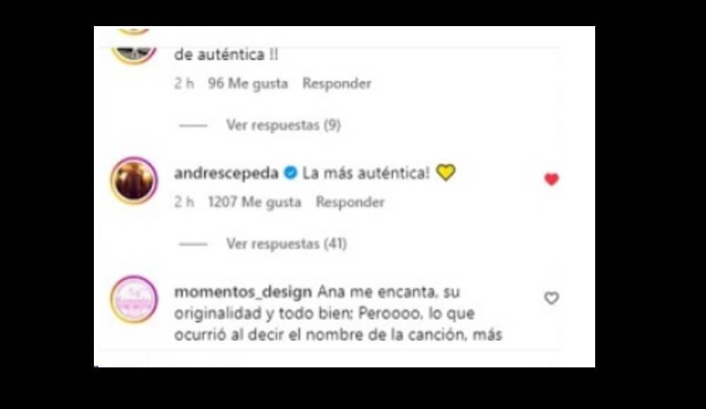 Andrés Cepeda reaccionó a Ana del Castillo en los Latin Grammy