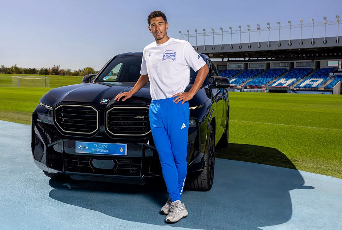 BMW entregó a los jugadores del primer equipo del Real Madrid la nueva flota de carros.