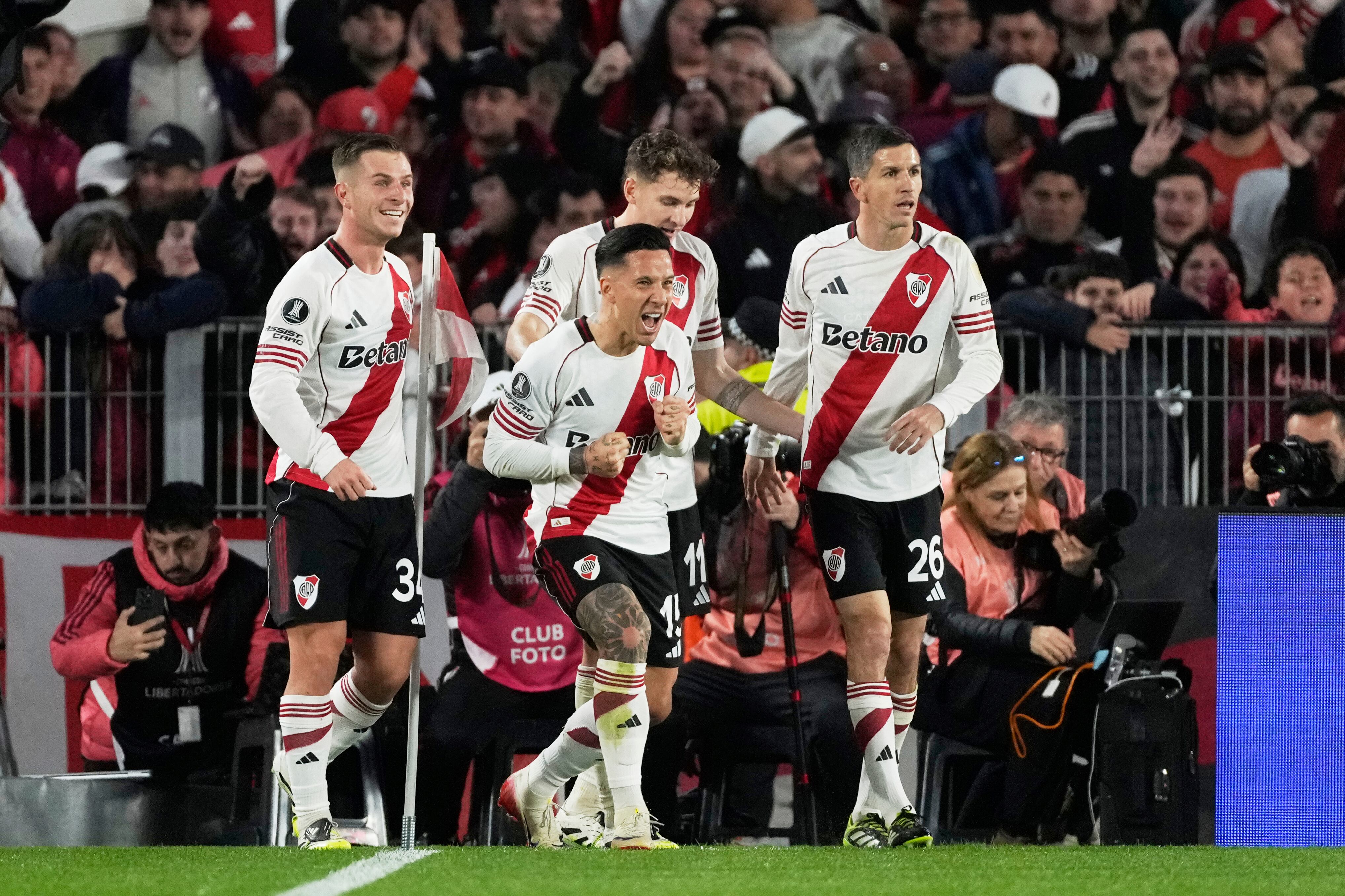 River Plate sigue con vida en la Copa Libertadores.