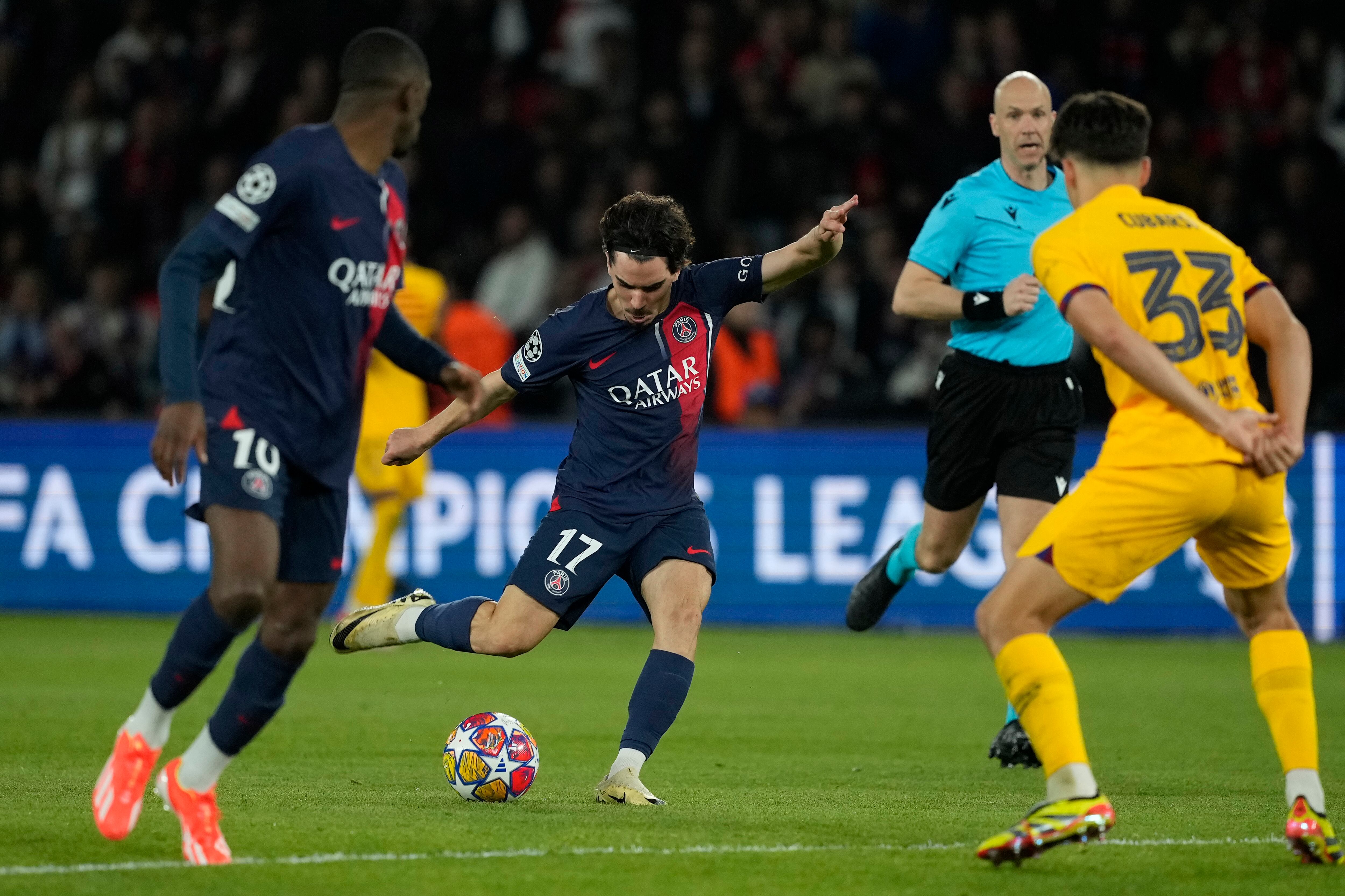 PSG vs Barcelona - ida cuartos de final - Champions League