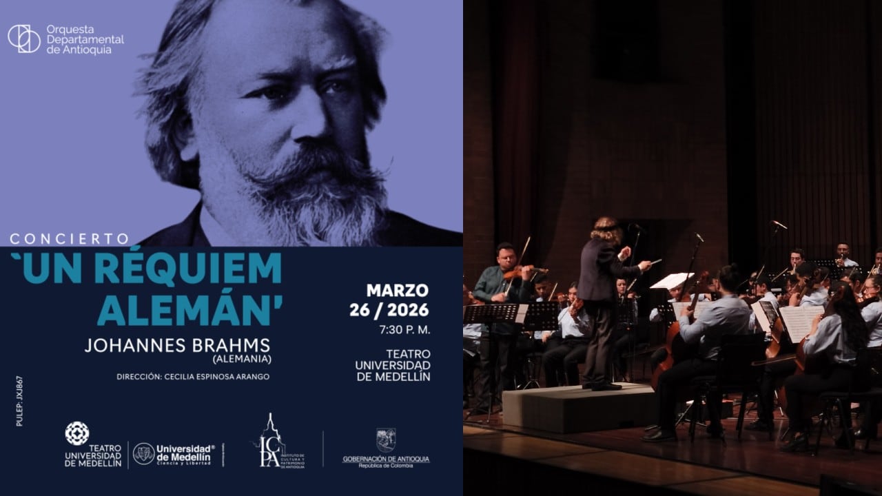Concierto “Un réquiem alemán”, de Johannes Brahms.