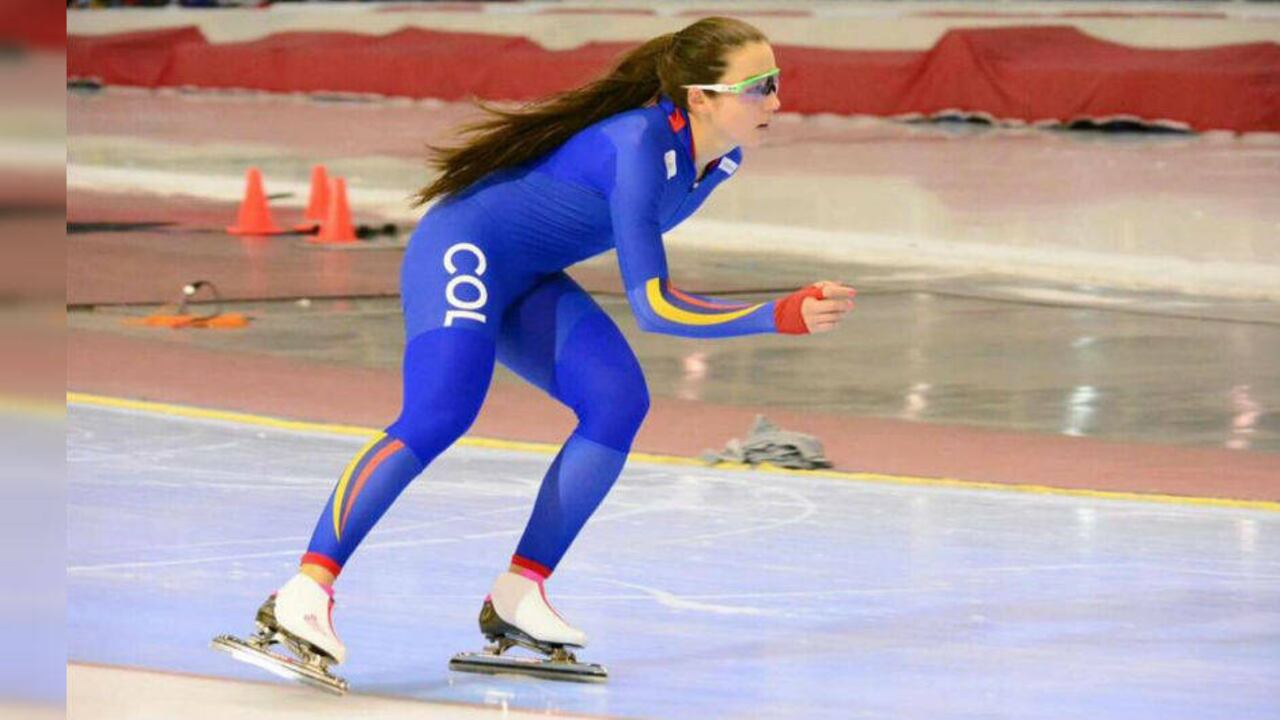 Laura Gómez, patinadora olímpica.