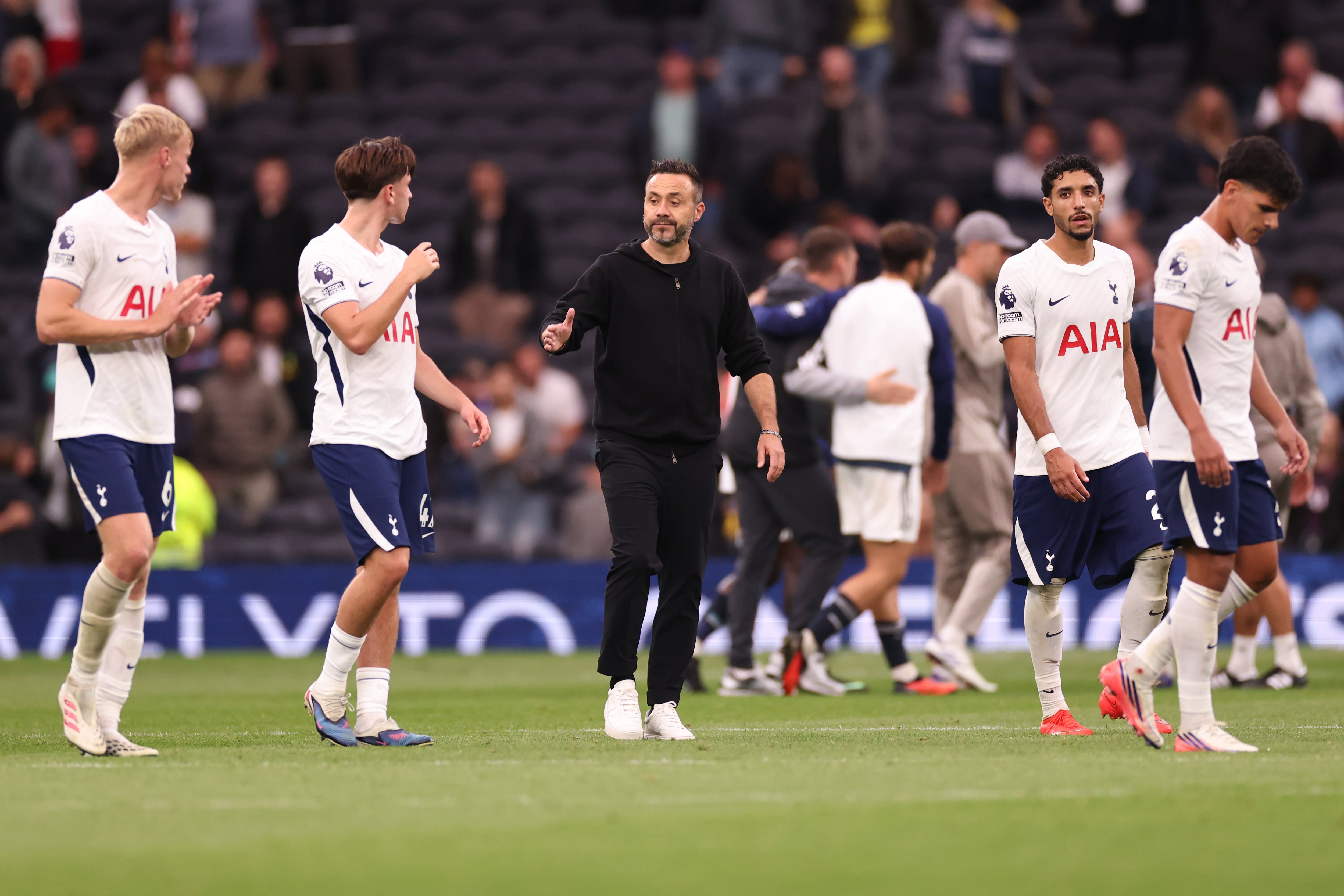 Tottenham está en el fondo de la tabla de posiciones de Premier League tras dos fechas