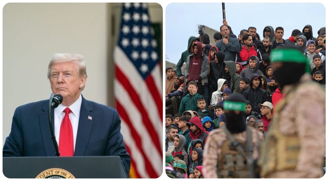 Mensaje de Donald Trump a Hamás