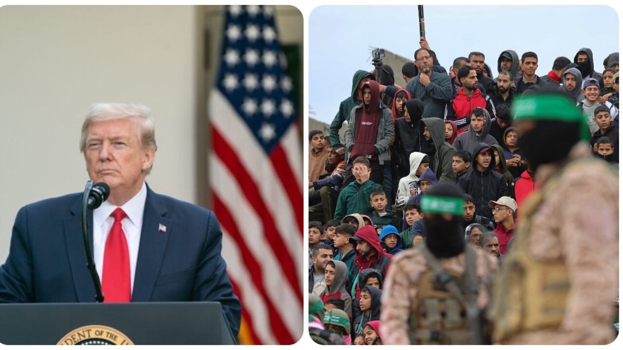 Mensaje de Donald Trump a Hamás