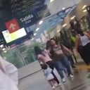 La fuerte discusión ocurrió en la estación Floresta del Metro.