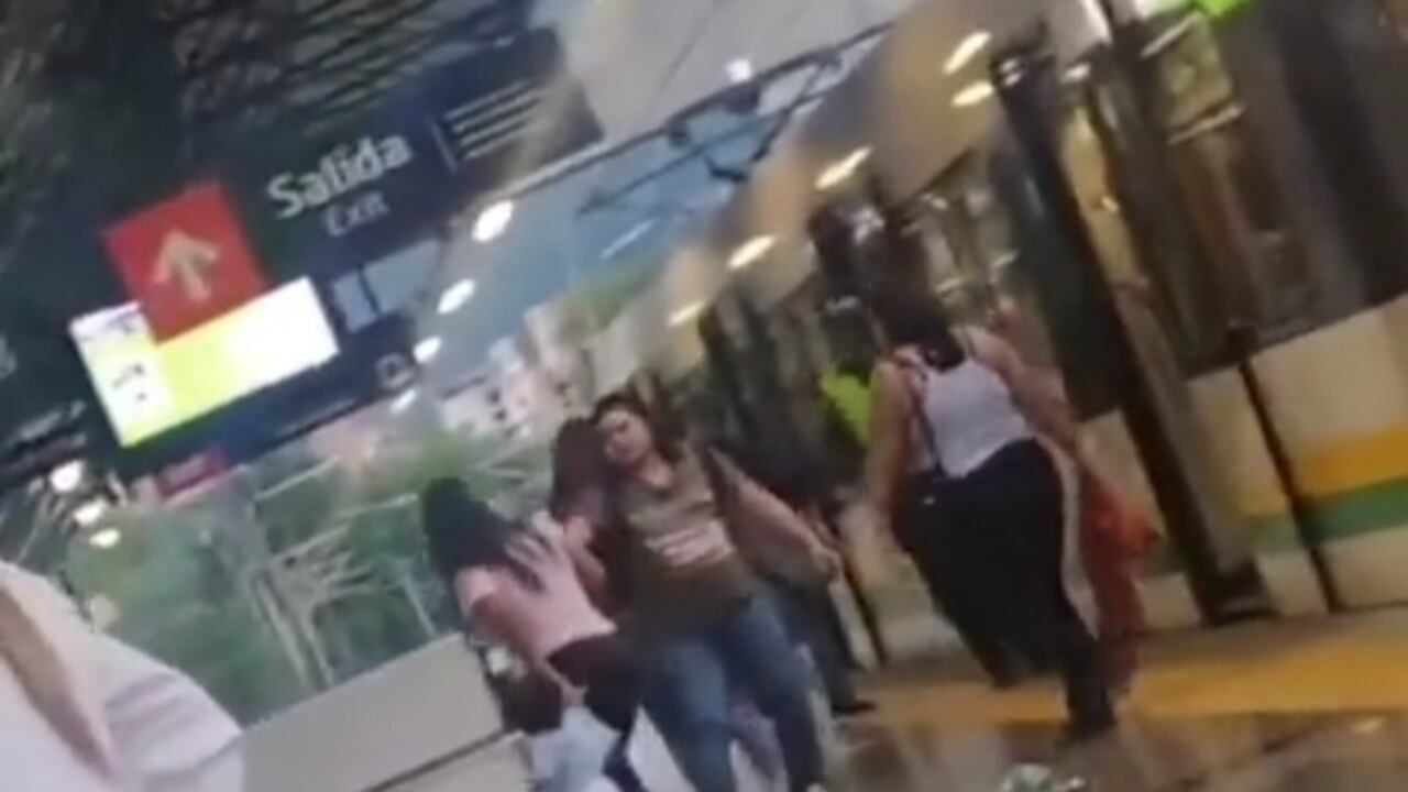 La fuerte discusión ocurrió en la estación Floresta del Metro.