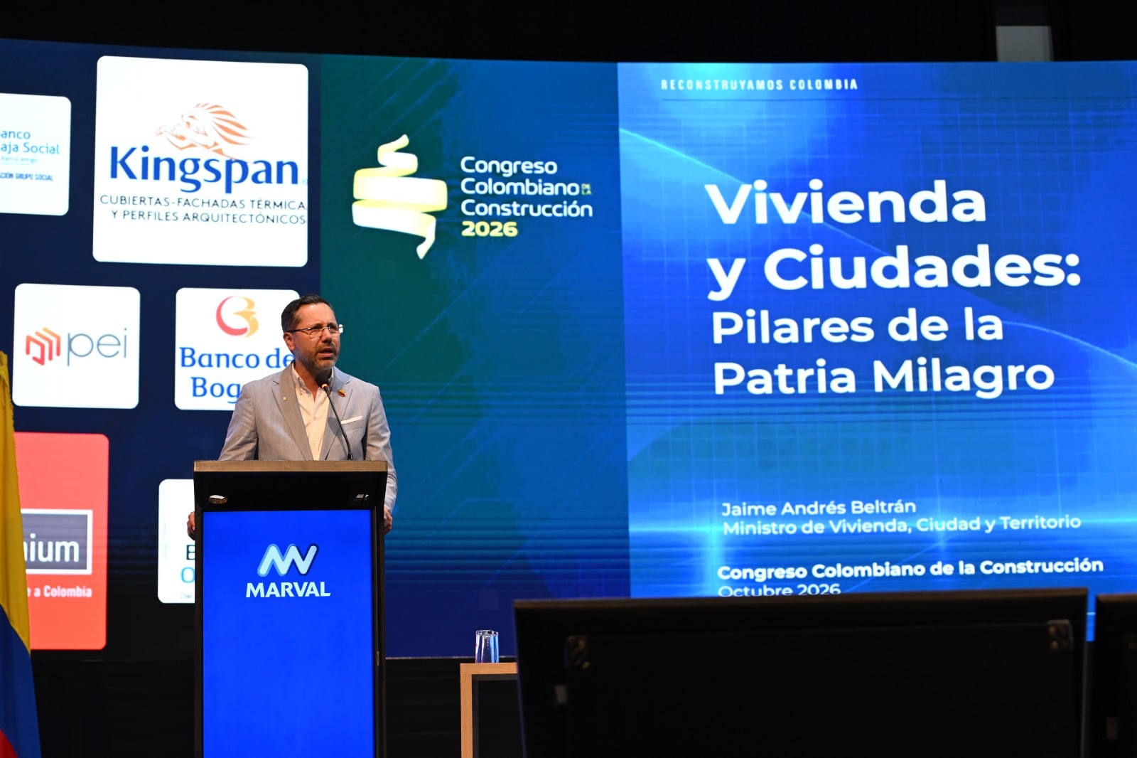 Jaime Andrés Beltrán, ministro de Vivienda