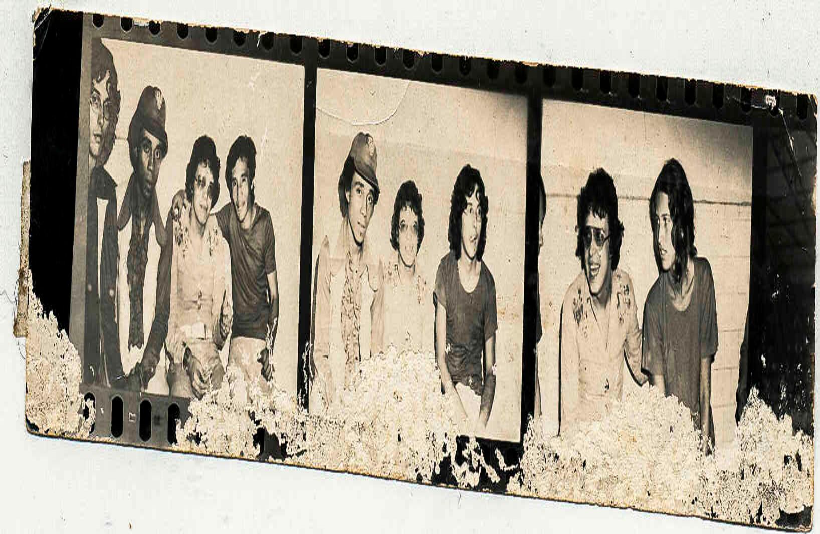 Junto a Héctor Lavoe y Patricia Restrepo en Buenaventura, pocos días antes de su suicidio.