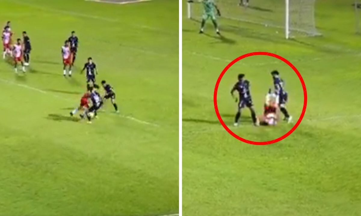 Jugada se hizo viral.