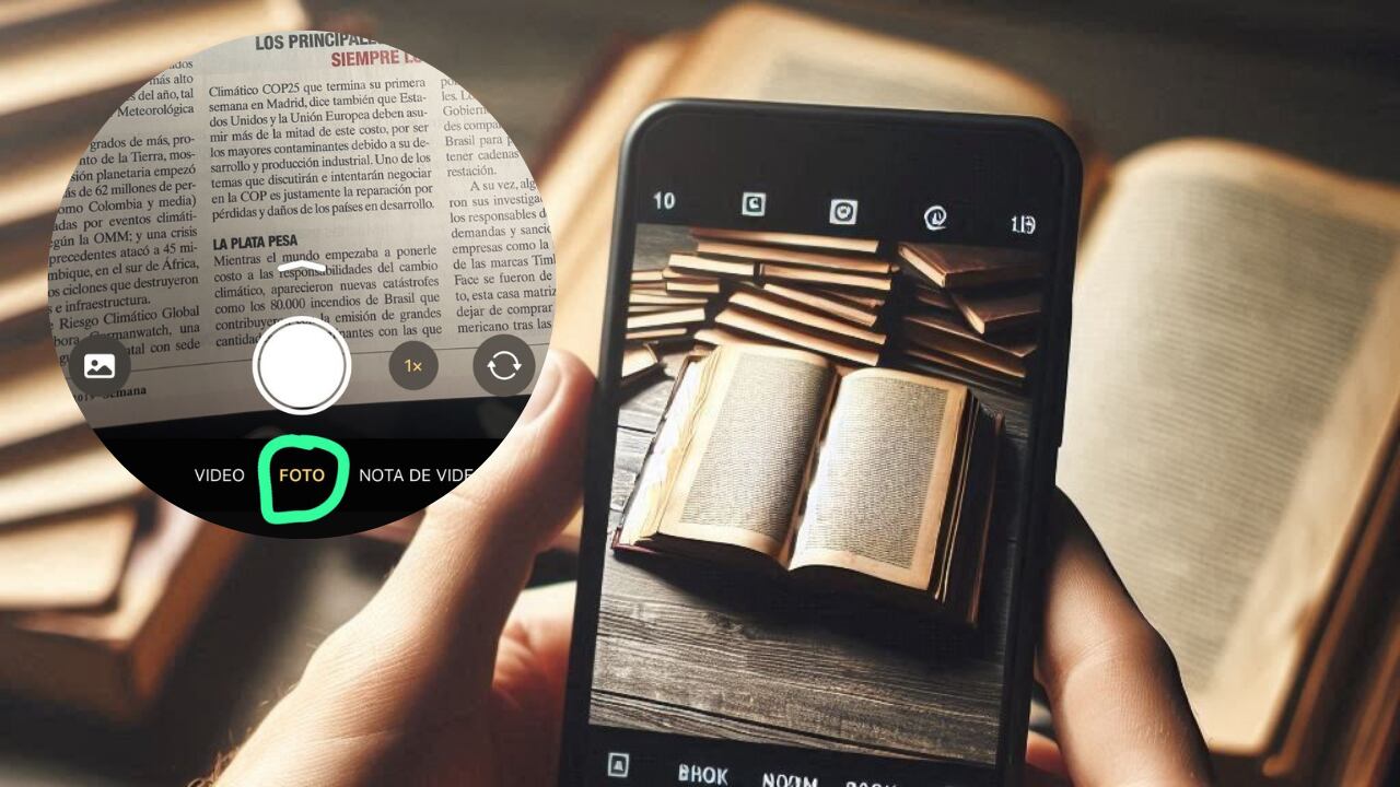 Microsoft Copilot en WhatsApp facilita la transcripción rápida de páginas de libros.