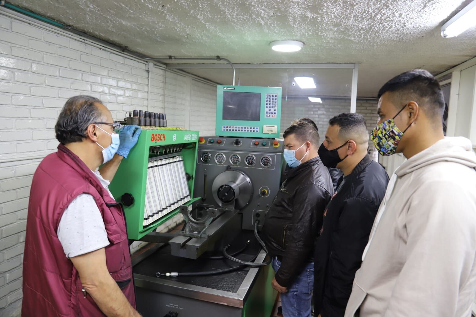 Más de 600 técnicos en mantenimiento Diesel forma el Centro de
Tecnologías del Transporte.