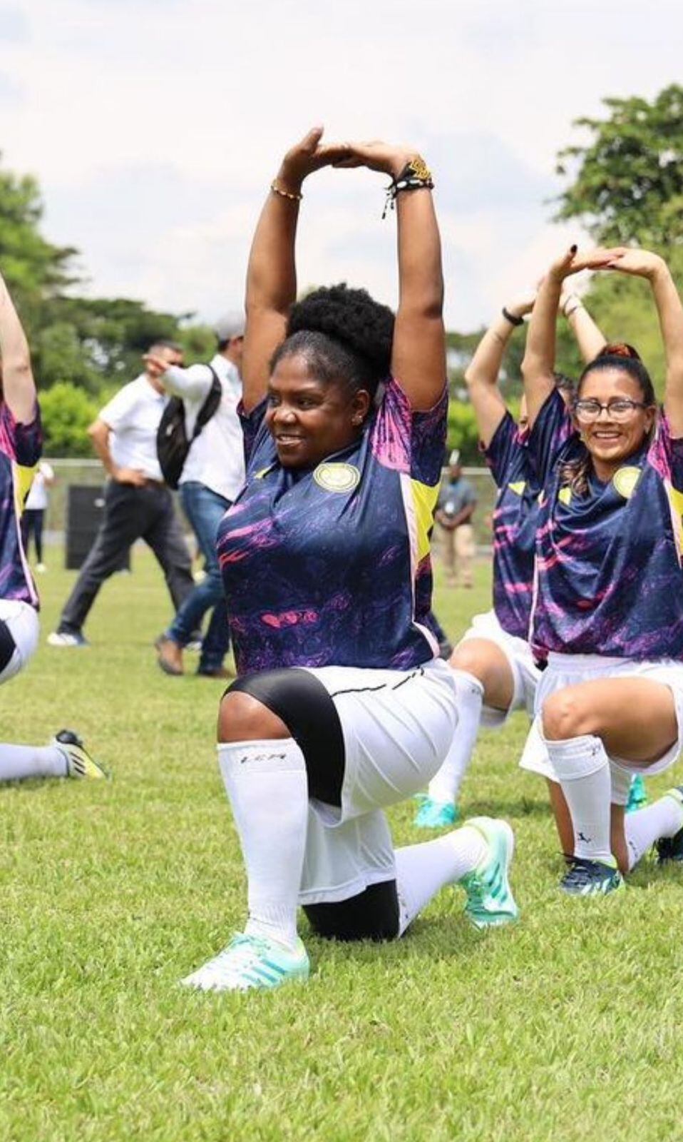 Francia Márquez inauguró el Torneo ‘Rodamos el Balón por la Paz’ en el norte del Cauca