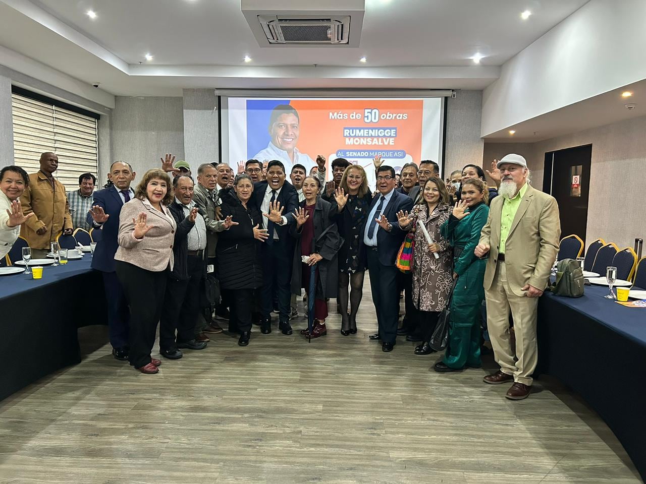 Candidato al Senado Rumenigge Monsalve