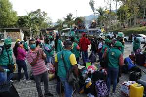 Minga recorrido a Bogotá-Foto: Guillermo Torres Reina / Semana.