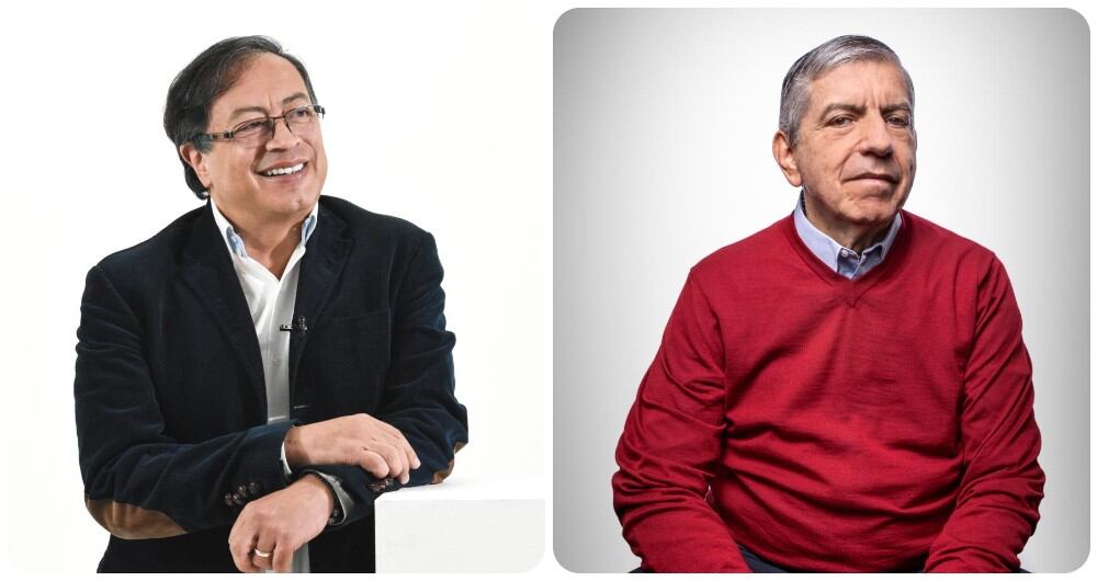 Gustavo Petro y César Gaviria