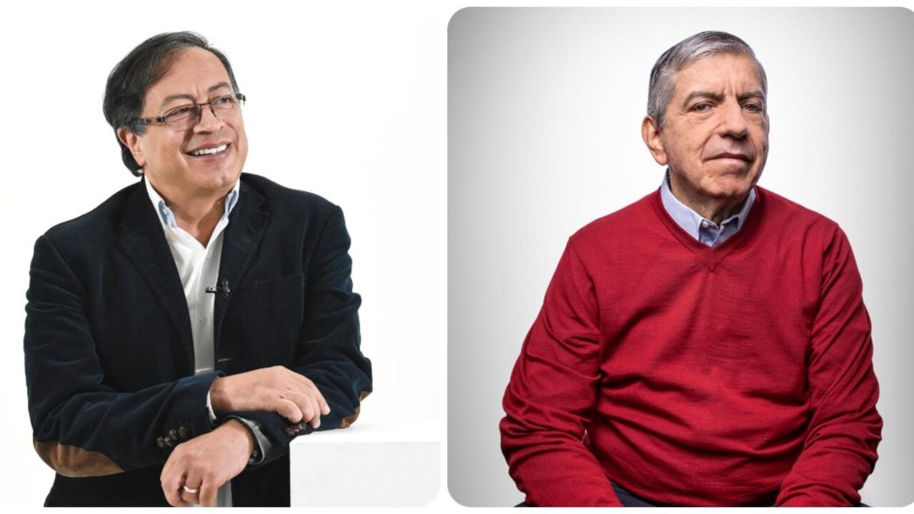 Gustavo Petro y César Gaviria
