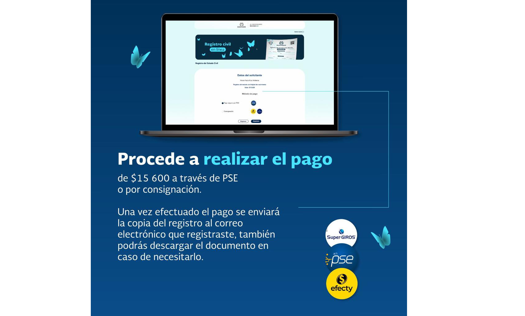 Ahora es posible sacar el registro civil digital
