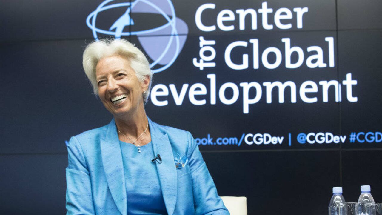 Christine Lagarde, presidente del Fondo Monetario Internacional (FMI).