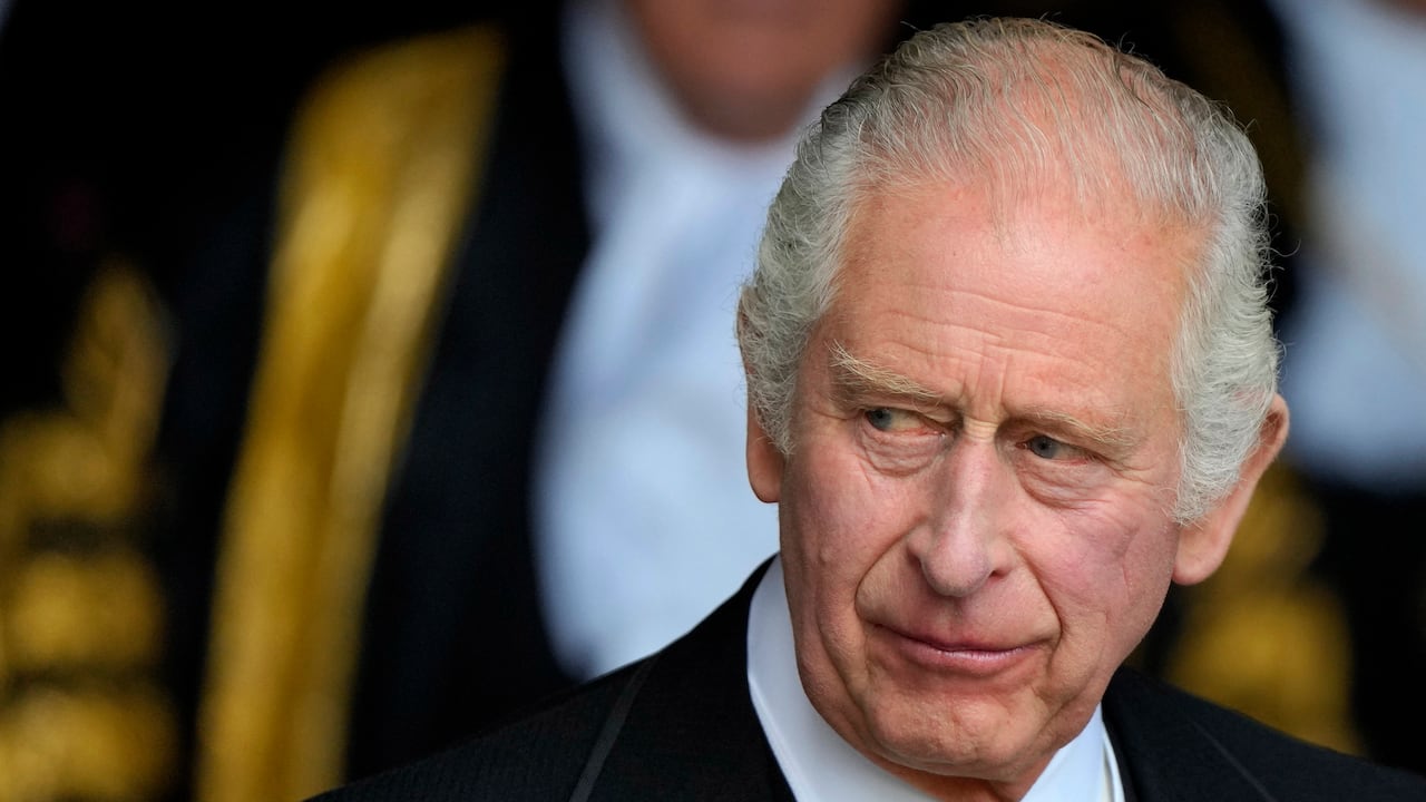 Rey Carlos III de Reino Unido.