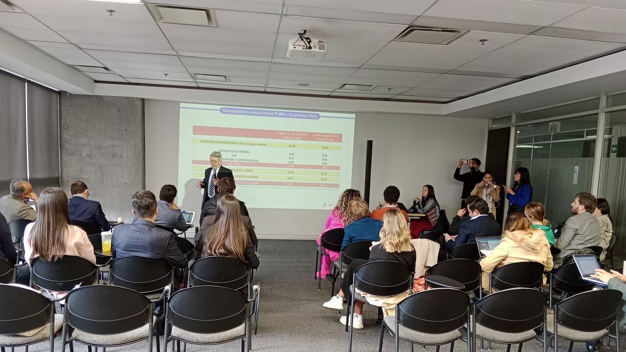 Integrantes de la comisión accidental de Senado, Cámara y Concejo se reunieron con el gerente de la Empresa Metro de Bogotá, Leónidas Narváez.