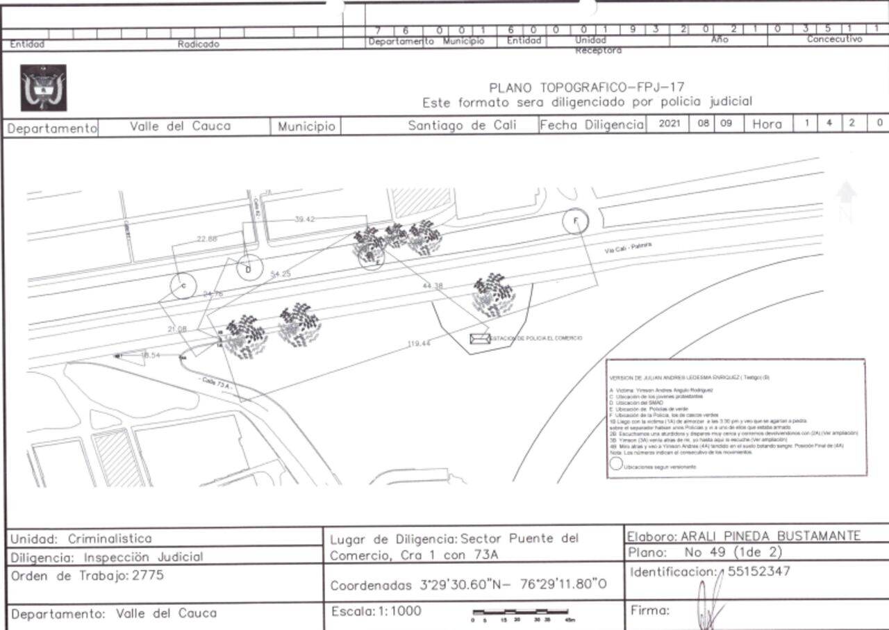 SEMANA conoció las evidencias que recaudó la Fiscalía por 15 homicidios perpetrados en cuatro días de protesta en Cali.