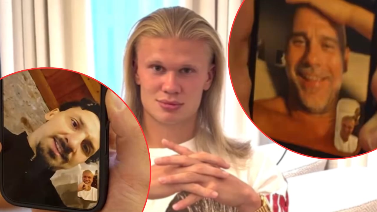Erling Haaland pasó de la extensa melena a estar casi calvo para la temporada 2026/2027.