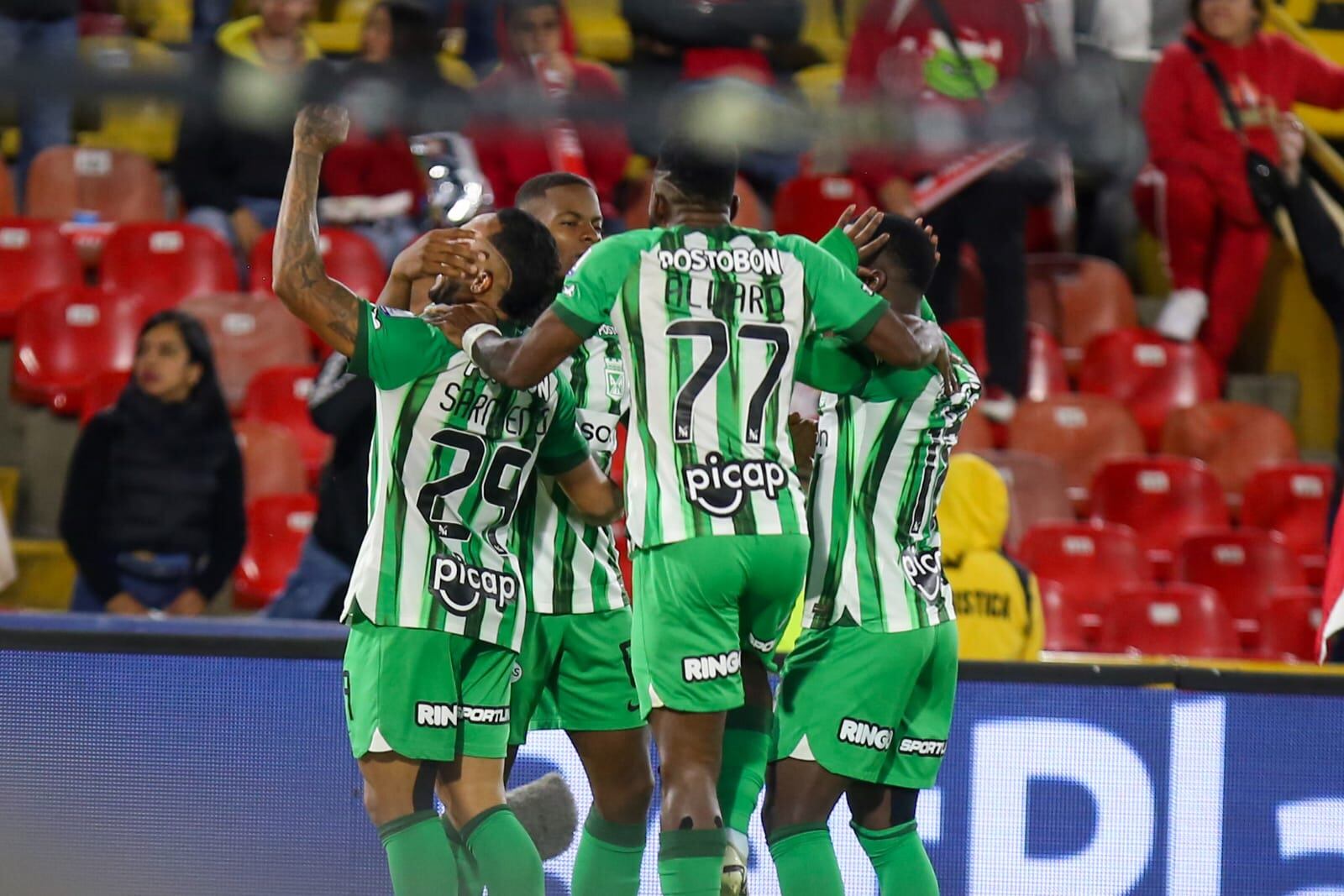 Atlético Nacional logró golear a Santa Fe en su último compromiso por Cuadrangulares.
