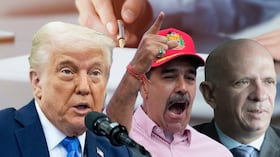 Donald Trump, Nicolás Maduro Hugo el pollo Carvajal