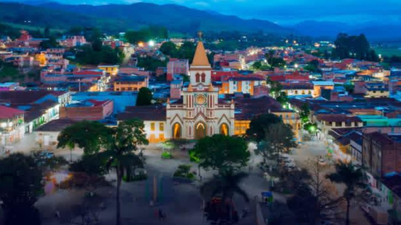 Panorámica de Urrao, Antioquia.