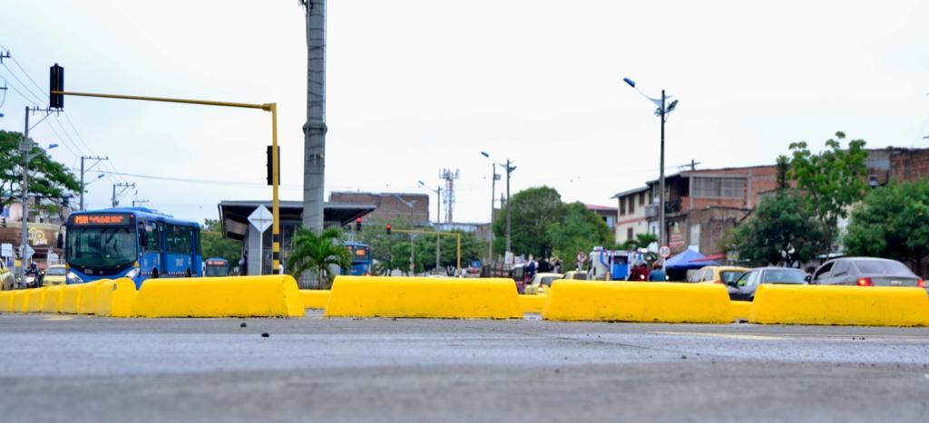 Este es el cruce más peligroso de Cali, autoridades lo intervinieron.