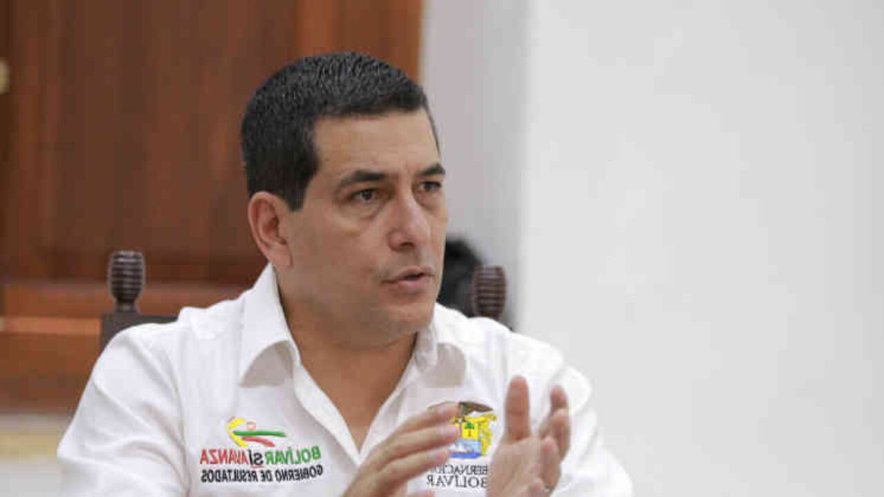 Dumek Turbay. | Foto: Gobernación de Bolívar