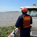 Armada busca a personas desaparecidas en el río Magdalena.