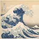 La gran ola de Kanagawa, de la serie 36 vistas del monte Fuji, ca. 1830–32.